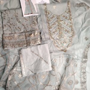 Maria.B Celadon Green Lawn Embroidered 3Pcs