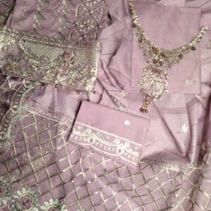 Jazmin Mauve Lawn Embroidered 3Pcs