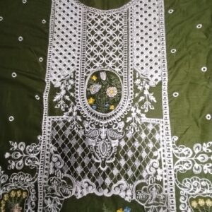 Mahnur Mehndi Chiken Kari Lawn 3Pcs