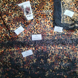 Maria.B Leopard Printed & Embroiderd Patch Lawn 3Pcs