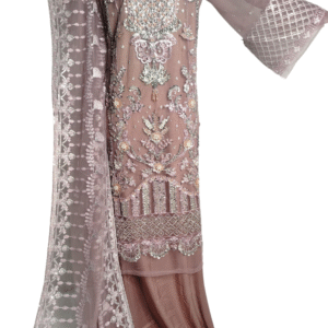 Gulaal Mauve Soft Net 3pcs